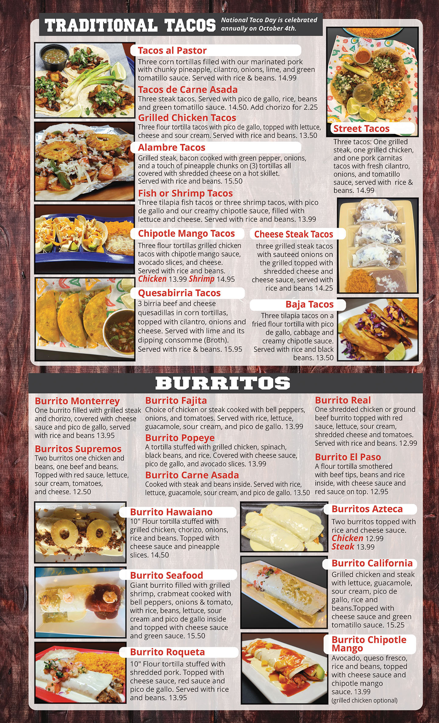 El Paso MX Cocina-menu page 4