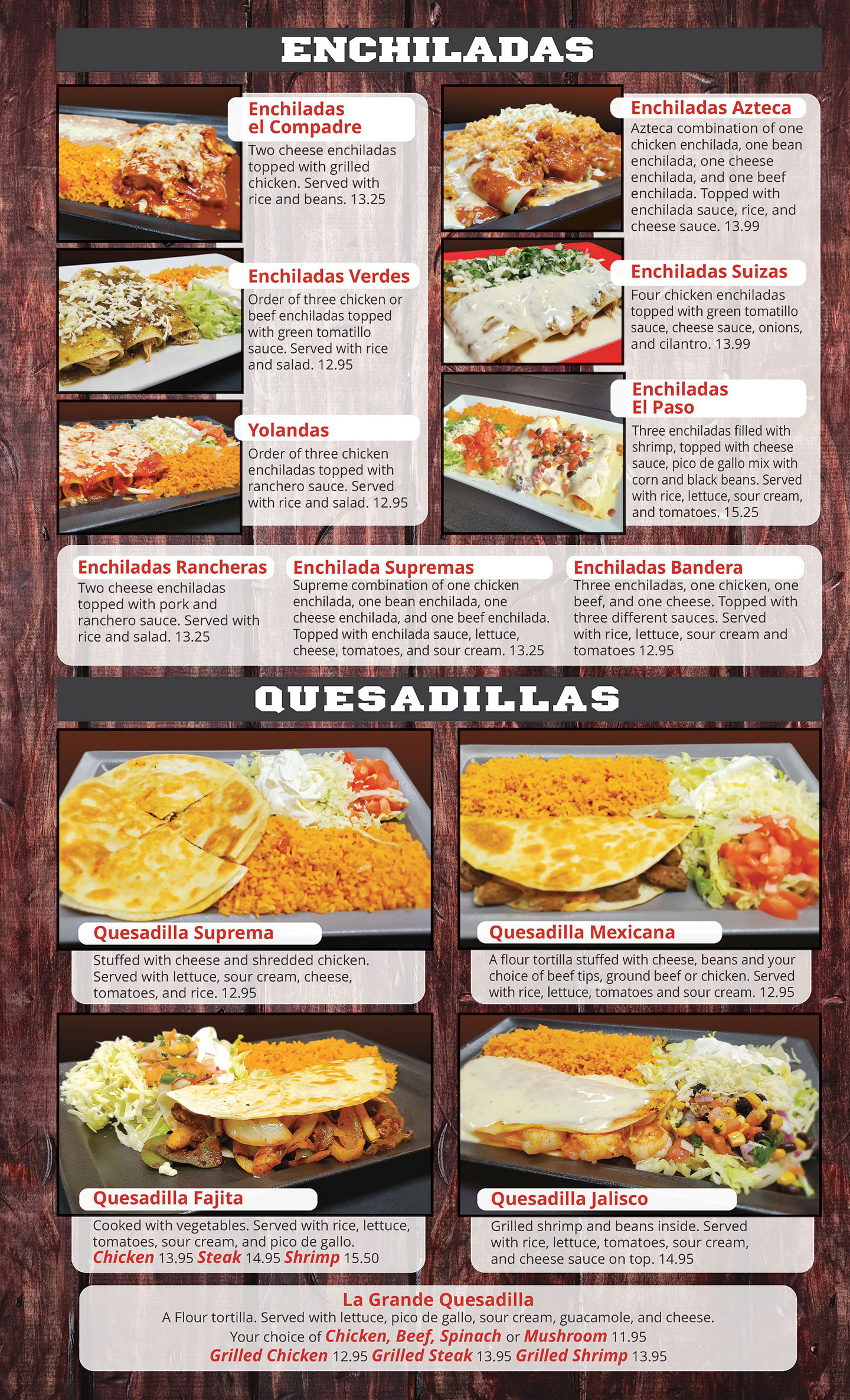 El Paso MX Cocina-menu page 6